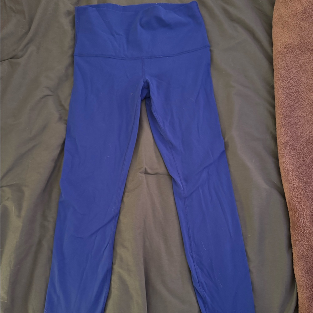 28” Lululemon Blue Leggings